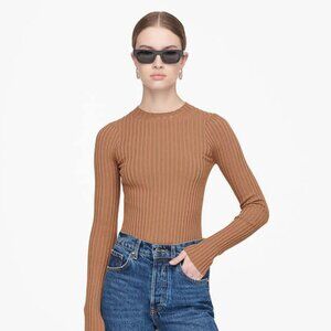 NWT! Anine Bing Cecily Sweater in Camel